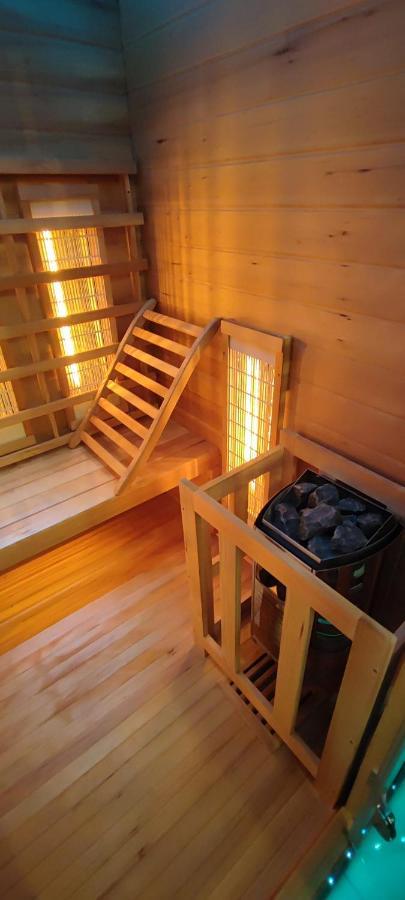 La Kaz Rhumantique Sauna And Spa Privatif La Riviere-Saint-Sauveur ภายนอก รูปภาพ