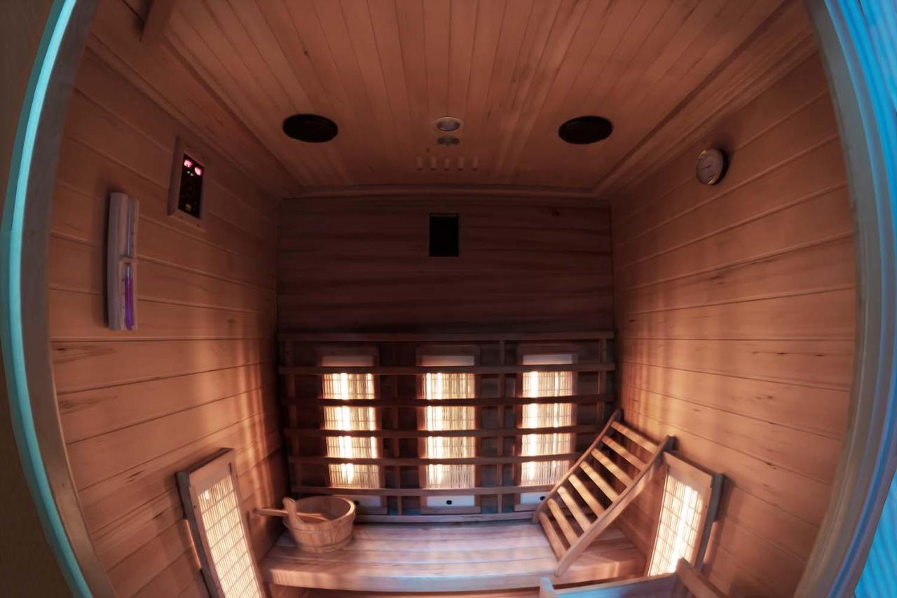 La Kaz Rhumantique Sauna And Spa Privatif La Riviere-Saint-Sauveur ภายนอก รูปภาพ