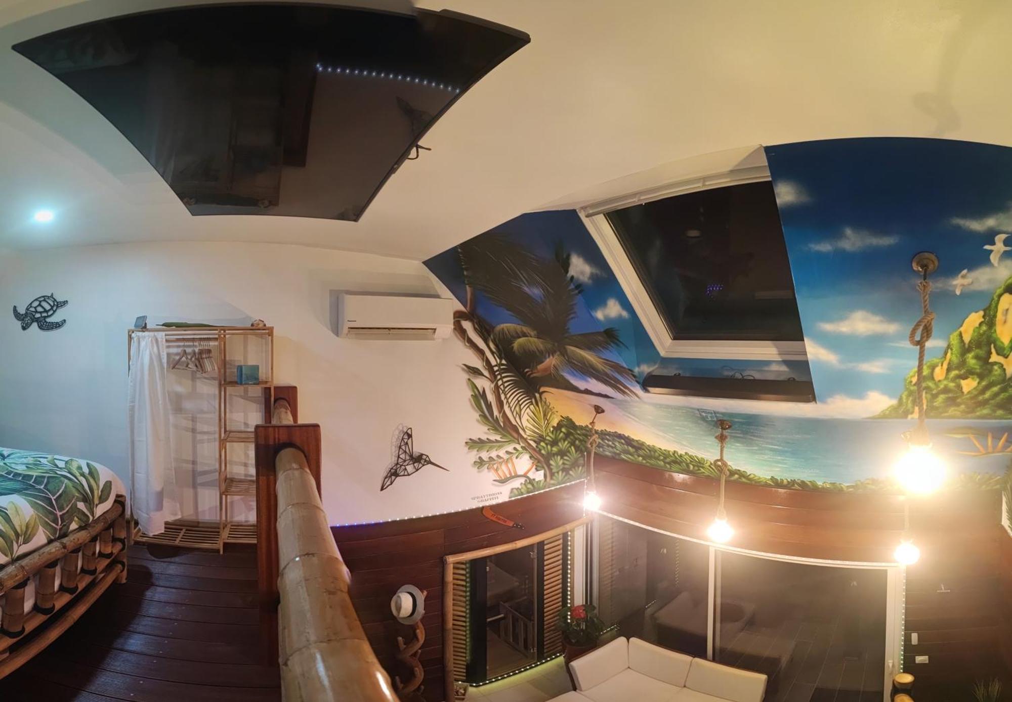 La Kaz Rhumantique Sauna And Spa Privatif La Riviere-Saint-Sauveur ภายนอก รูปภาพ